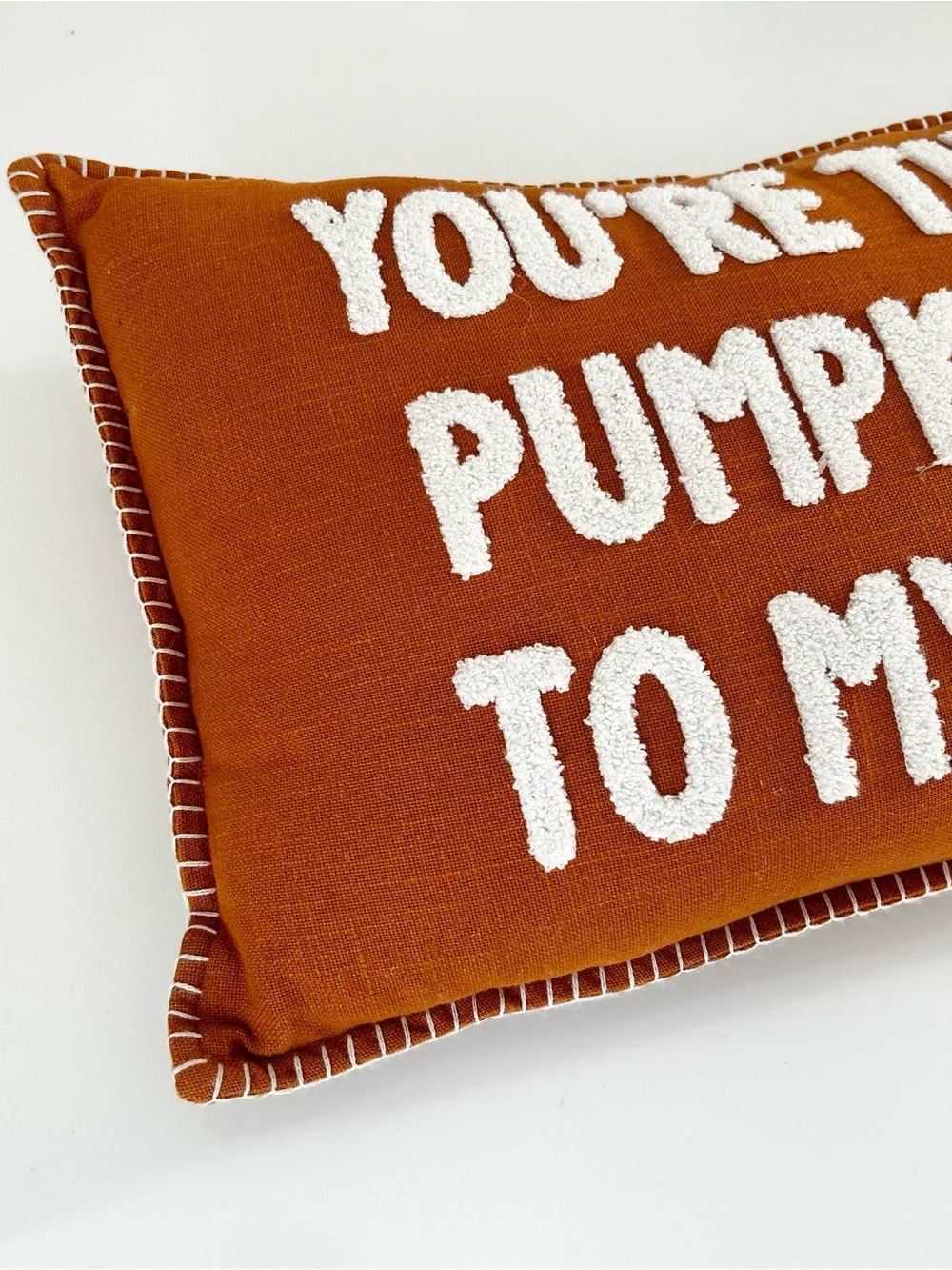 'You're the Pumpkin to My Pie' Fall Decorative Accent Pillow
